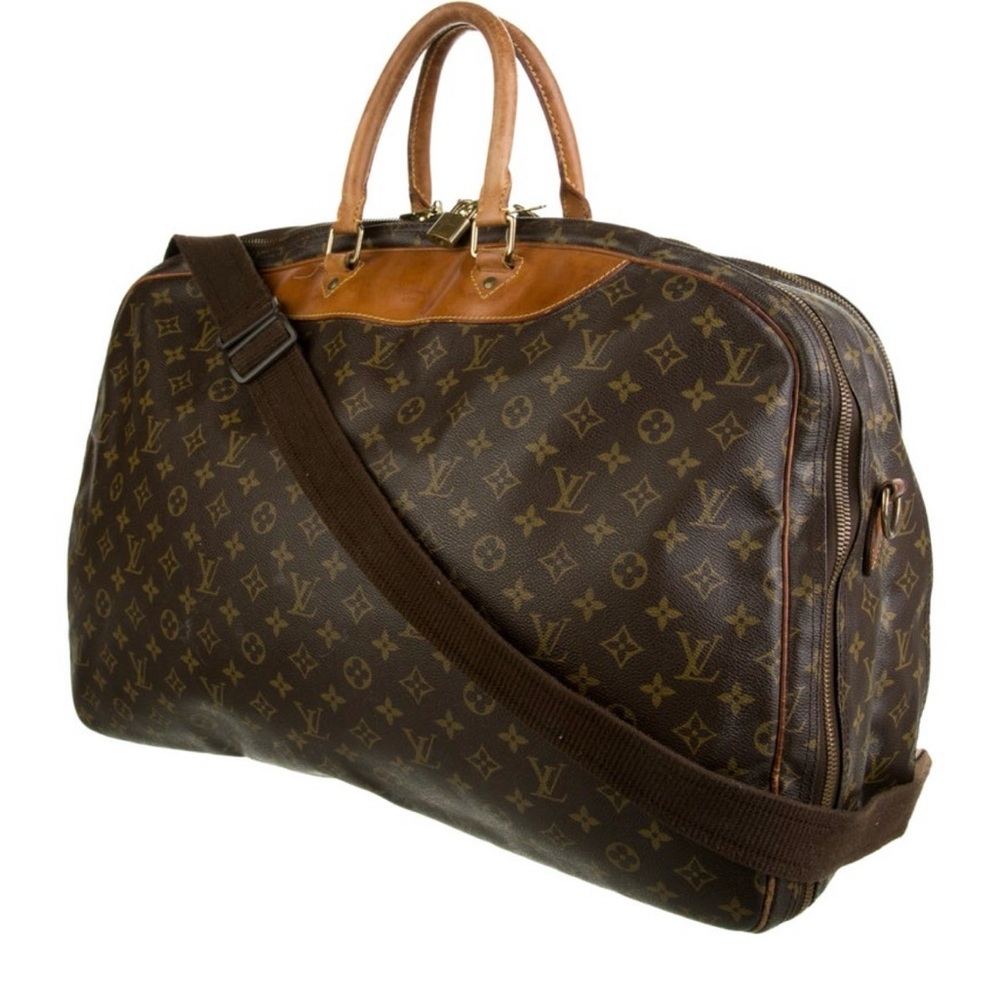 VINTAGE 1995 Louis Vuitton Momogram Alize 2 Pouches w/Strap - Picture 3 of 9